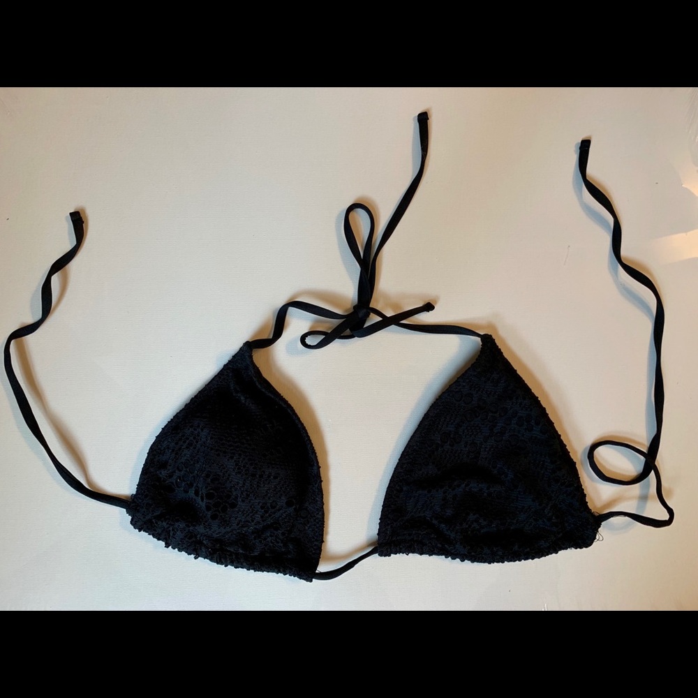 Black Bathing Suit Top